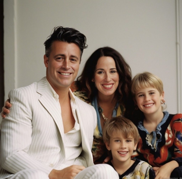 Как бы выглядели дети героев сериала «Друзья»?